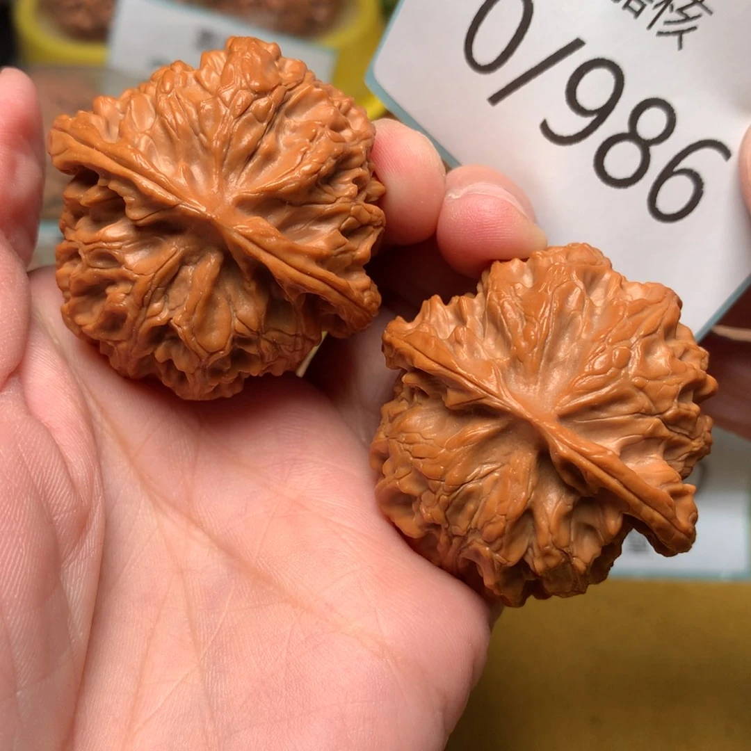 文玩核桃把件毕业肉球苹果43