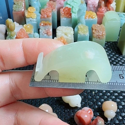 青田石真真正正章