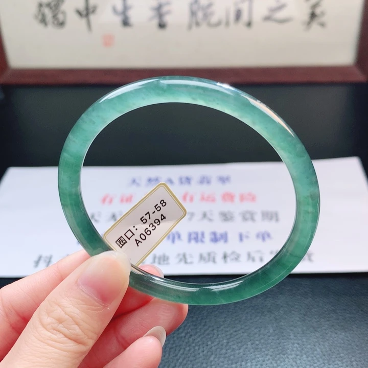 翡翠未镶嵌手镯翡翠手镯23