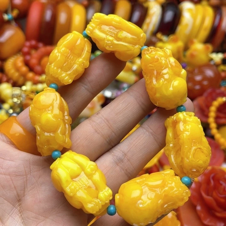 树脂制品40号貔貅手串