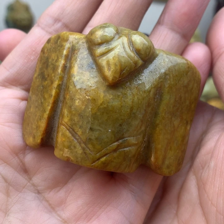 【闪购商品】透闪石质玉手把未镶嵌