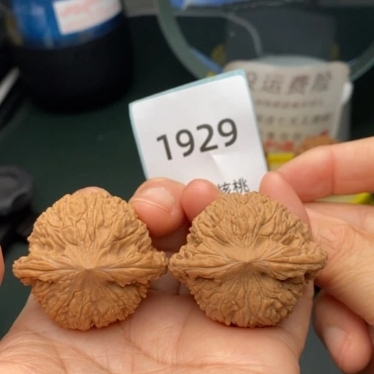 文玩核桃把件39.5泥鳅背1929