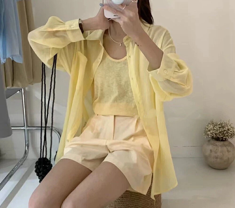 新款亚麻显瘦百搭防晒两件套