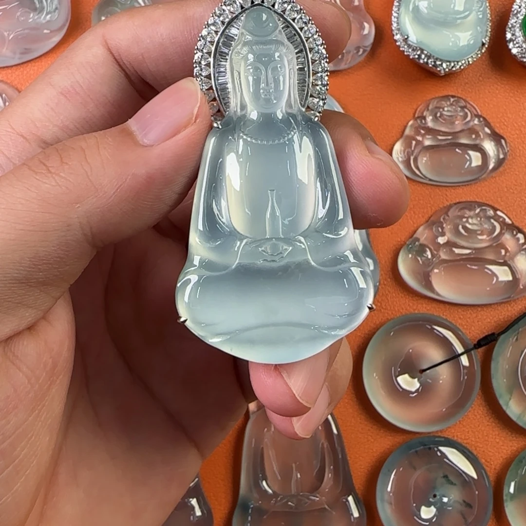 定制翡翠未镶嵌天然