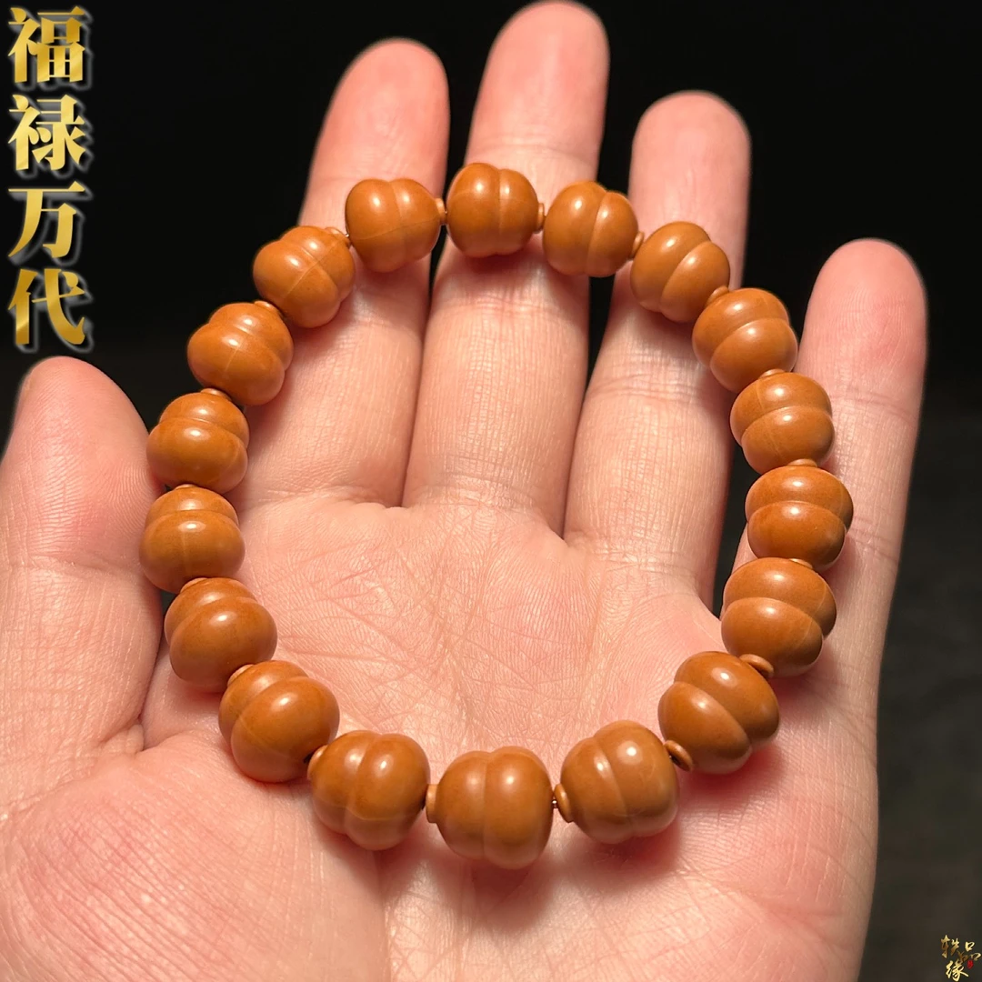 福禄万代小葫芦猴头手串高端男款高品质文玩核桃雕刻女士手链男士