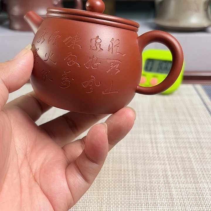 明***哥紫砂茶壶宜兴原矿手工紫砂壶