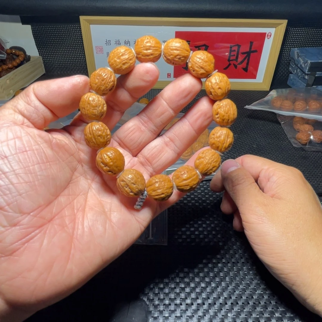 文玩核桃吊坠磨盘15