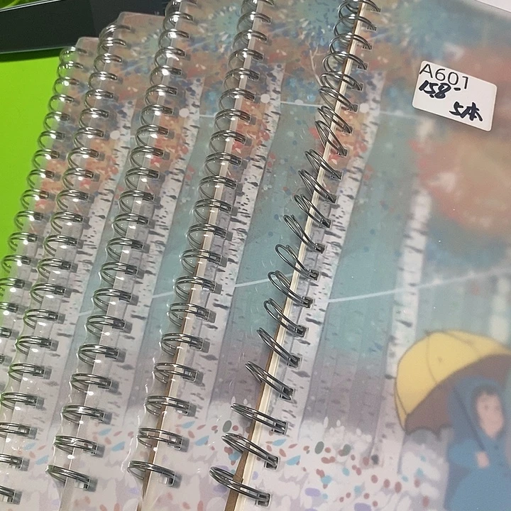 线圈阅读笔记本。     5本