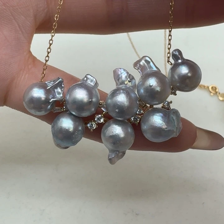 海水珍珠未镶嵌颈饰