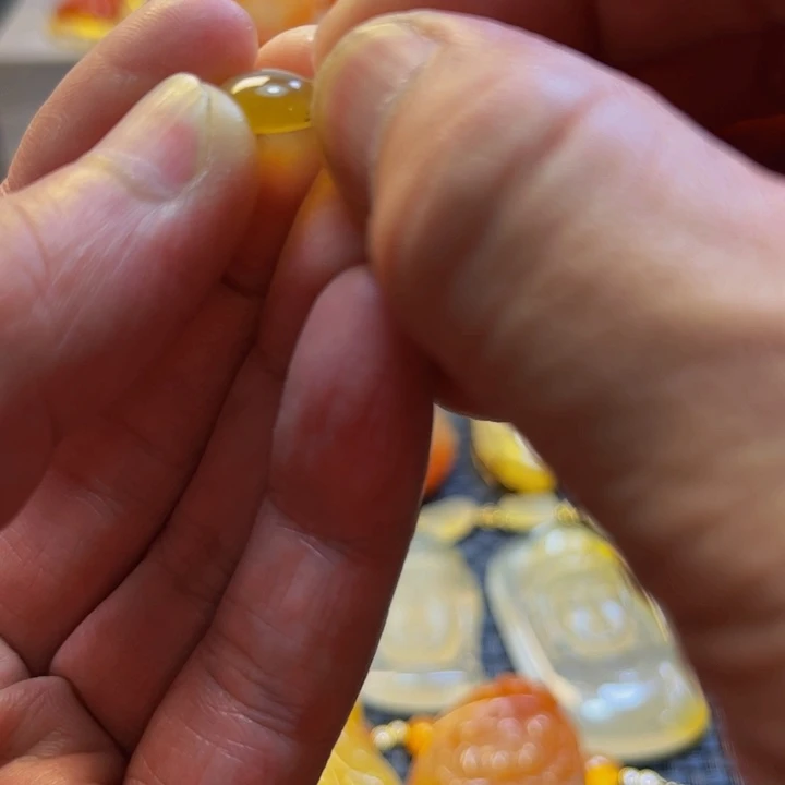 糖***宝未镶嵌旦面石英质玉