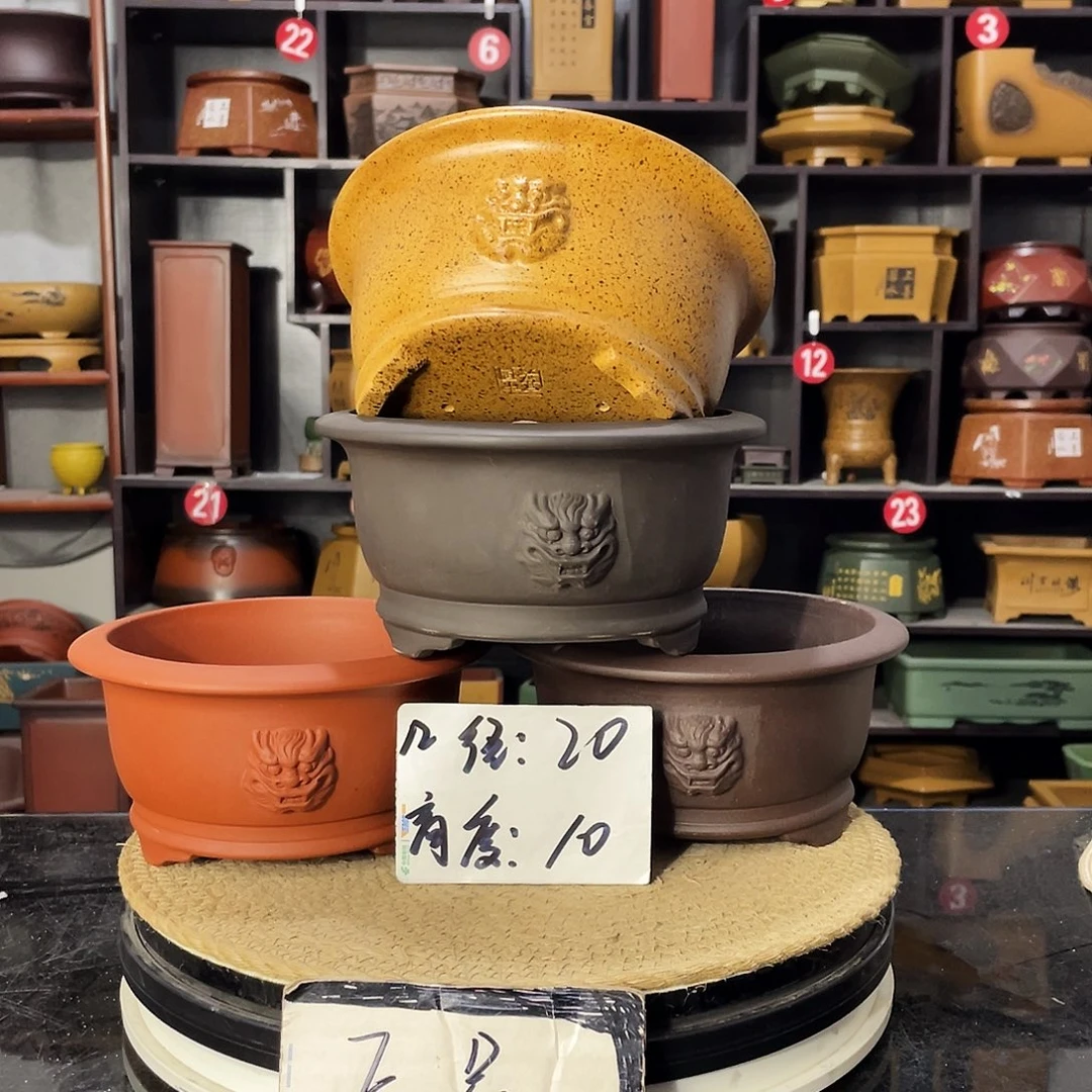 D-盆尚好紫砂花盆