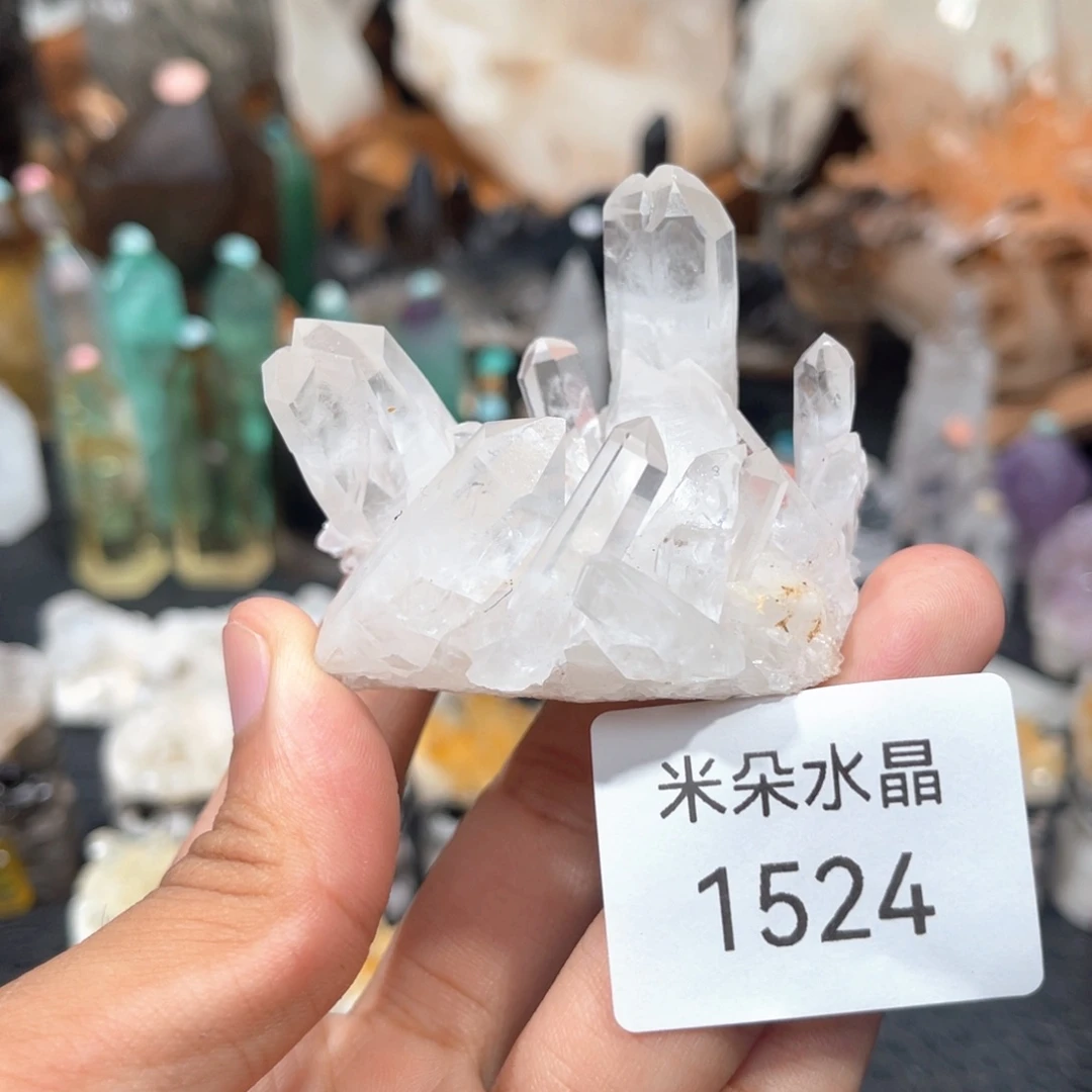 珠宝半成品水晶未镶嵌水晶