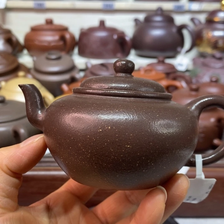 紫砂茶壶微瑕处理150cc