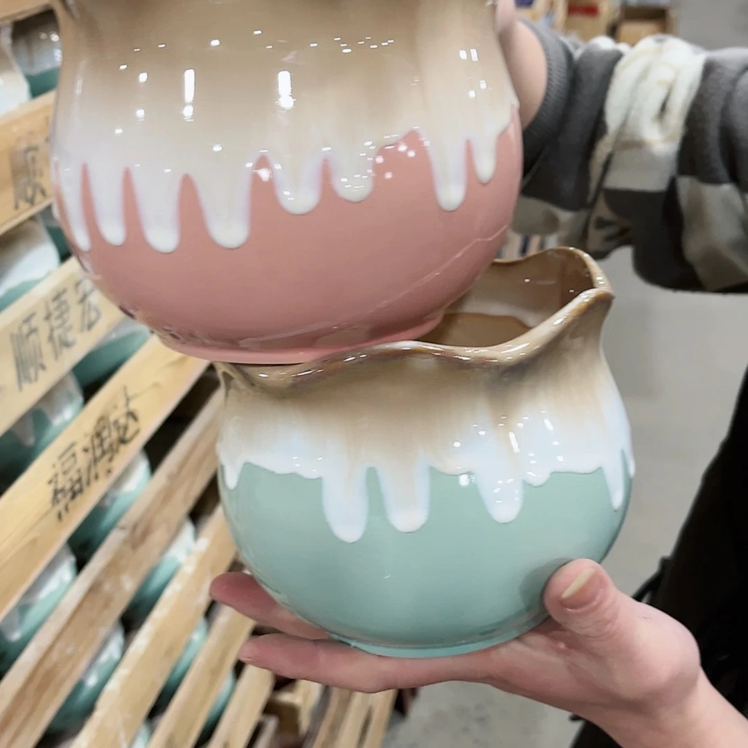 【闪购商品】陶瓷福利品凑满10元发货陶瓷花盆