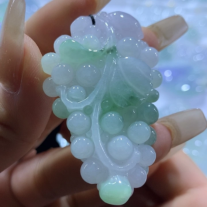 翡翠未镶嵌颈饰天然翡翠A货吊坠