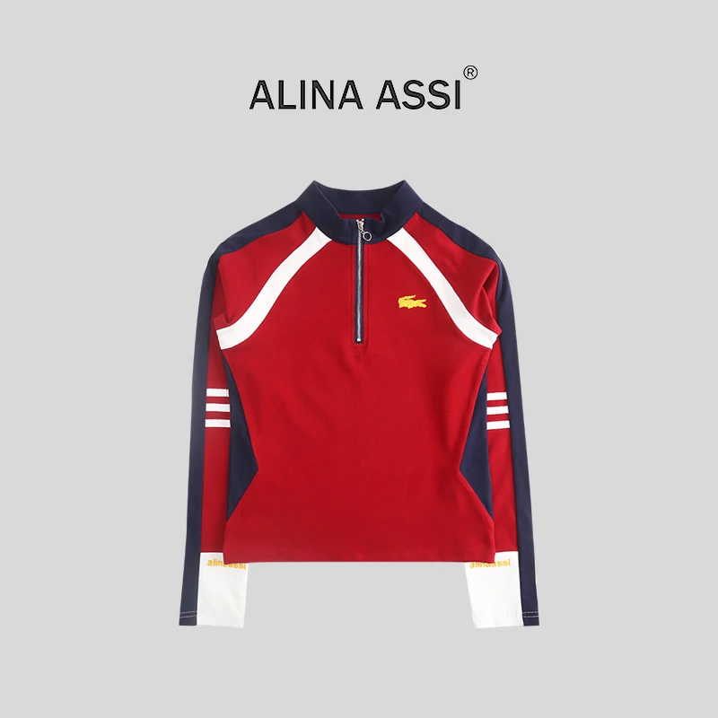 【糯米姐】2025冬季新款显瘦T恤休闲长袖上衣K0779