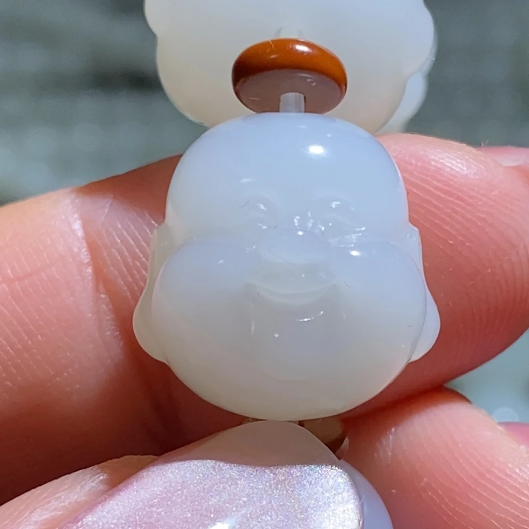 和田玉手链未镶嵌不****。