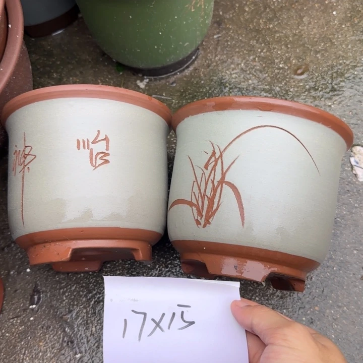 紫砂花盆特价清仓