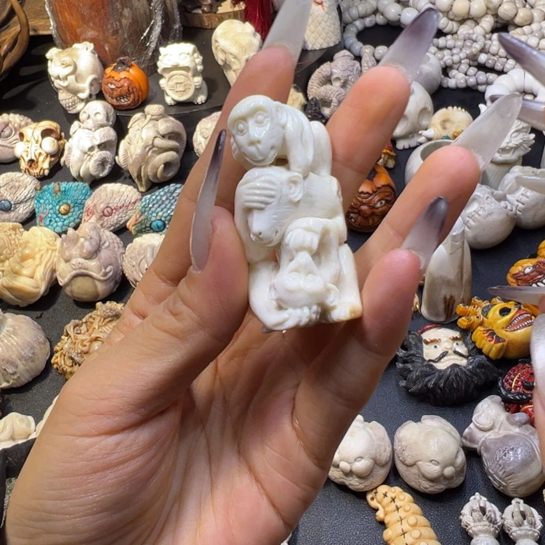 鹿骨手串/手链鹿角