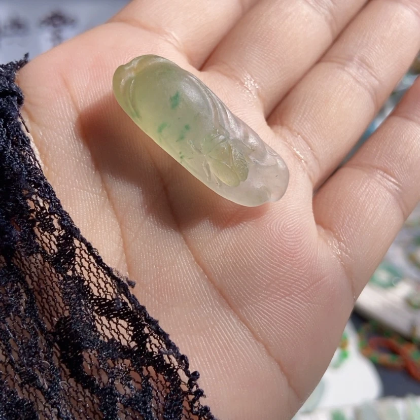 【闪购商品】未镶嵌定制翡翠三彩随行