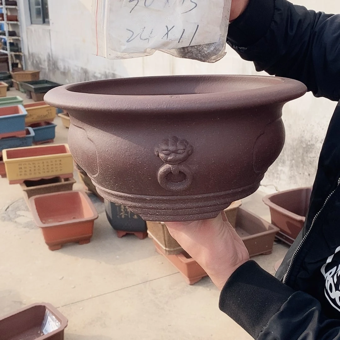 紫砂花盆紫砂花盆