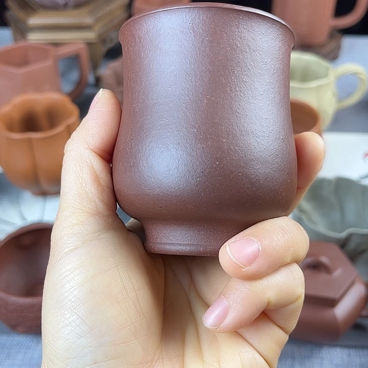 茶杯紫砂全手主人杯容量150