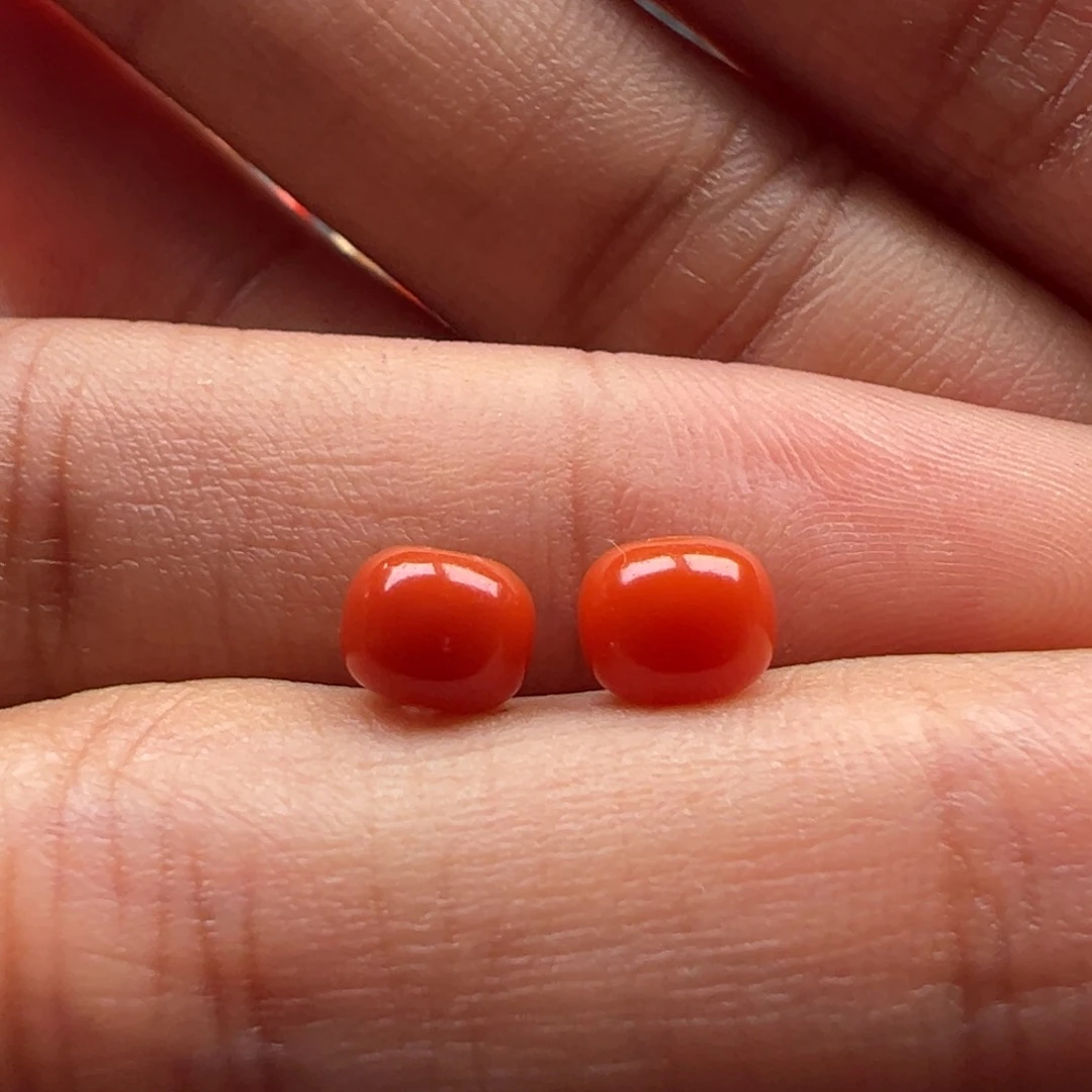 南红玛瑙老型6x 5未镶嵌幸**生