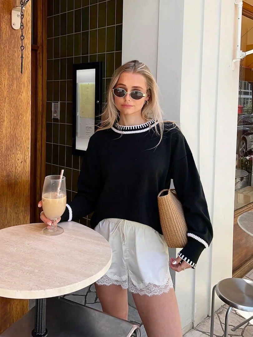 跨境尾单全店亏本清！毛衣      KPKY0075保暖聚酯纤维（涤纶）100%