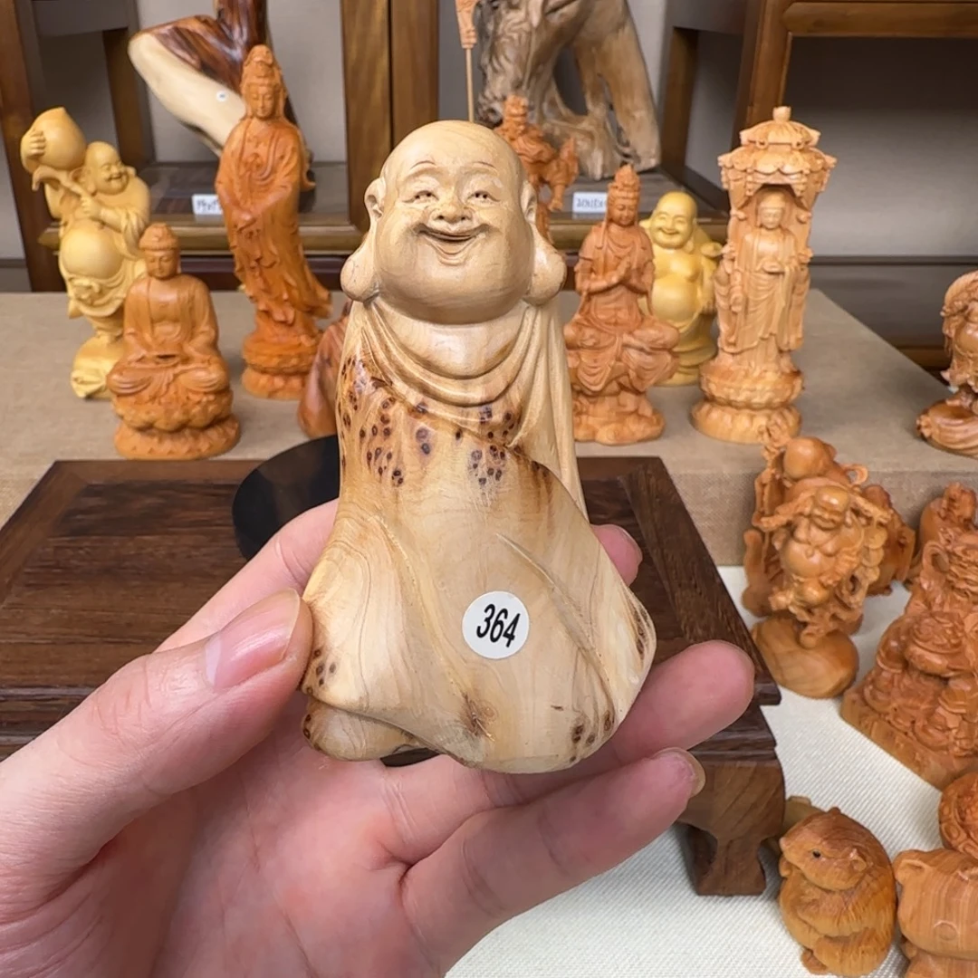 崖柏小木匠艺雕一物一拍