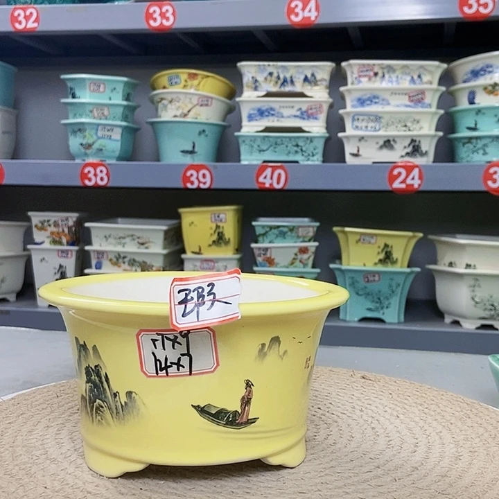 紫砂花瓶紫砂花盆