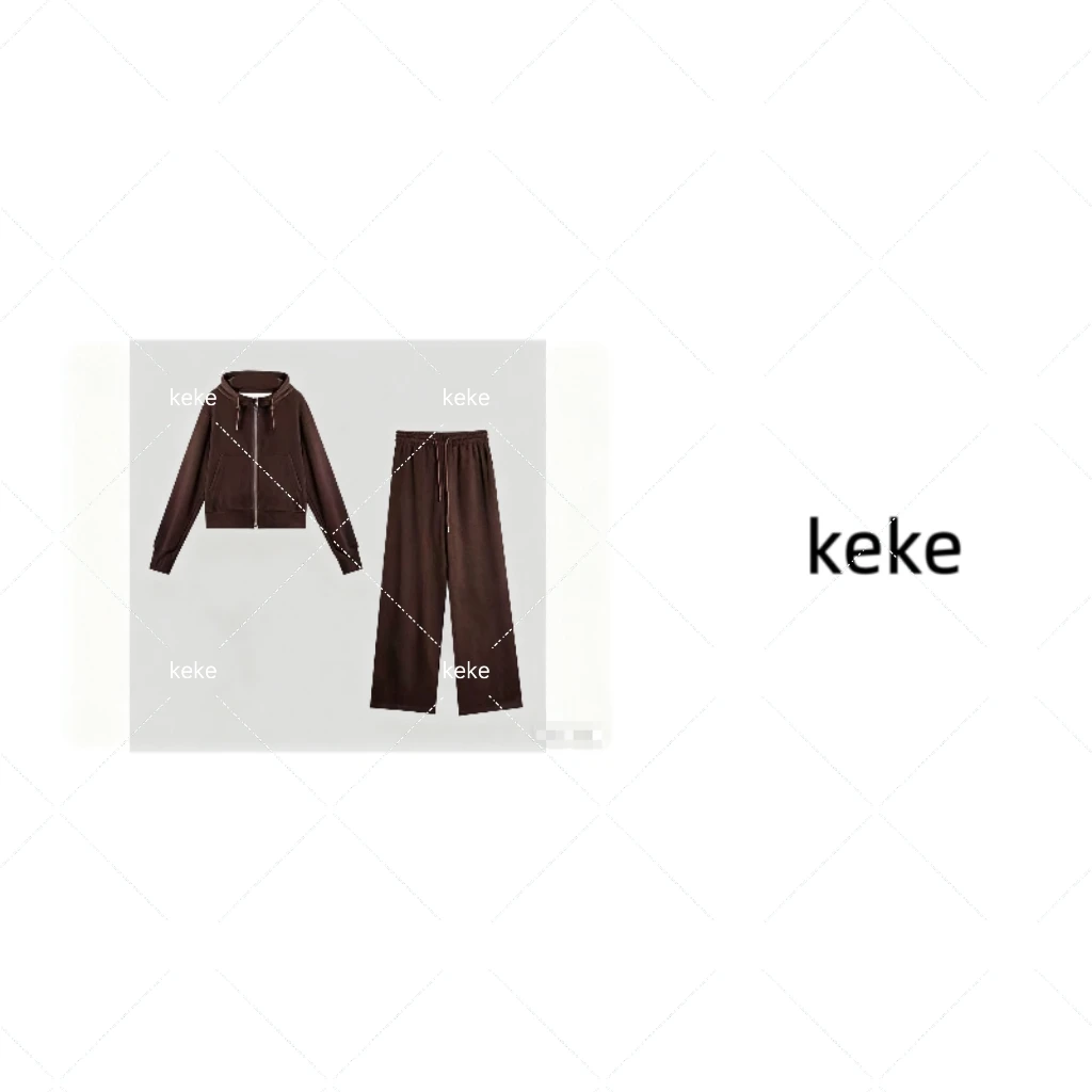 【Keke甄选好物】“奶皮绒”25秋冬季显瘦软糯百搭宽松卫衣卫裤套装