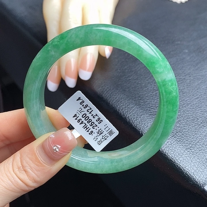 未镶嵌手镯翡翠56正圈34