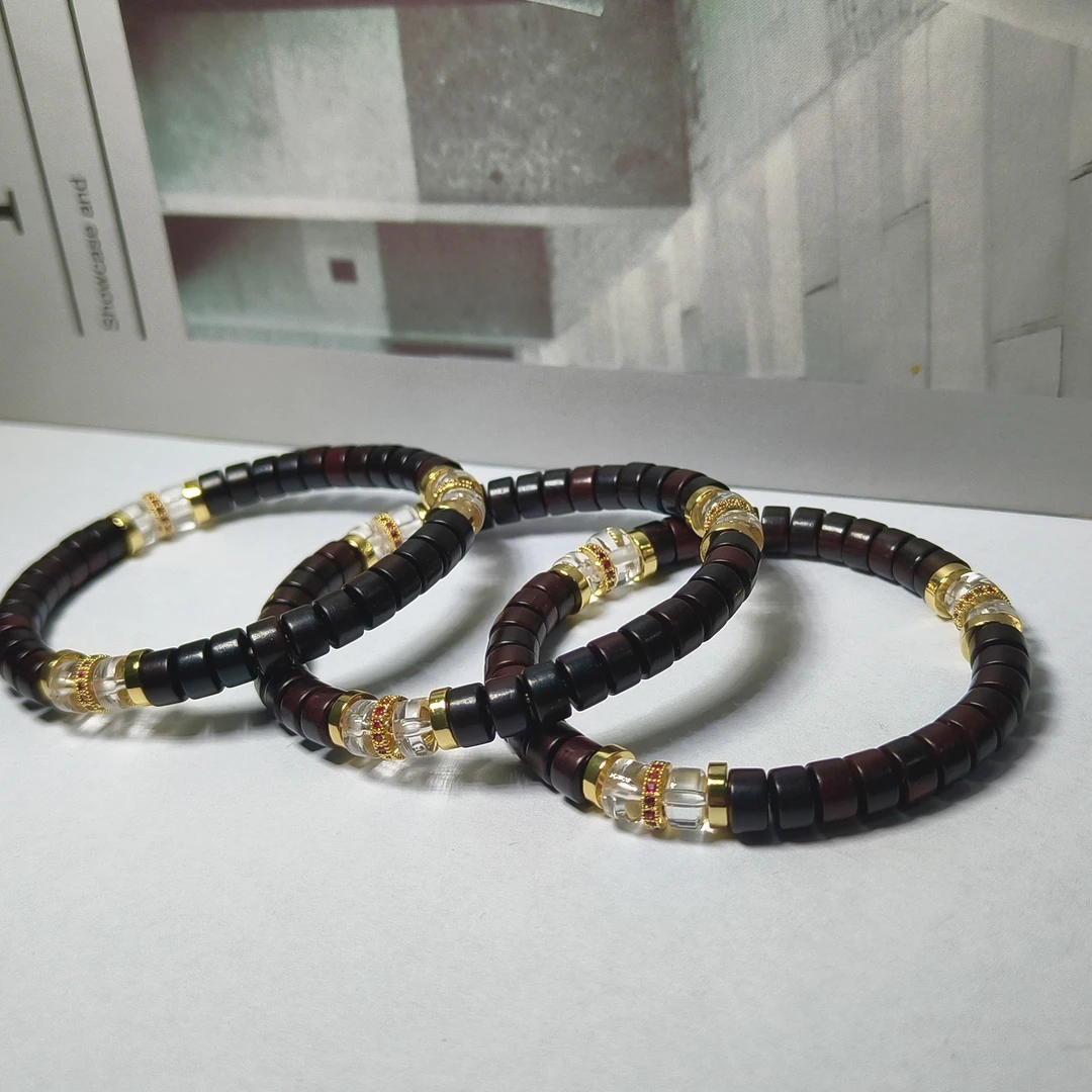 【村有晶品】原创白水晶单圈手链 多样性发一件 约6mm 1234ZBQT