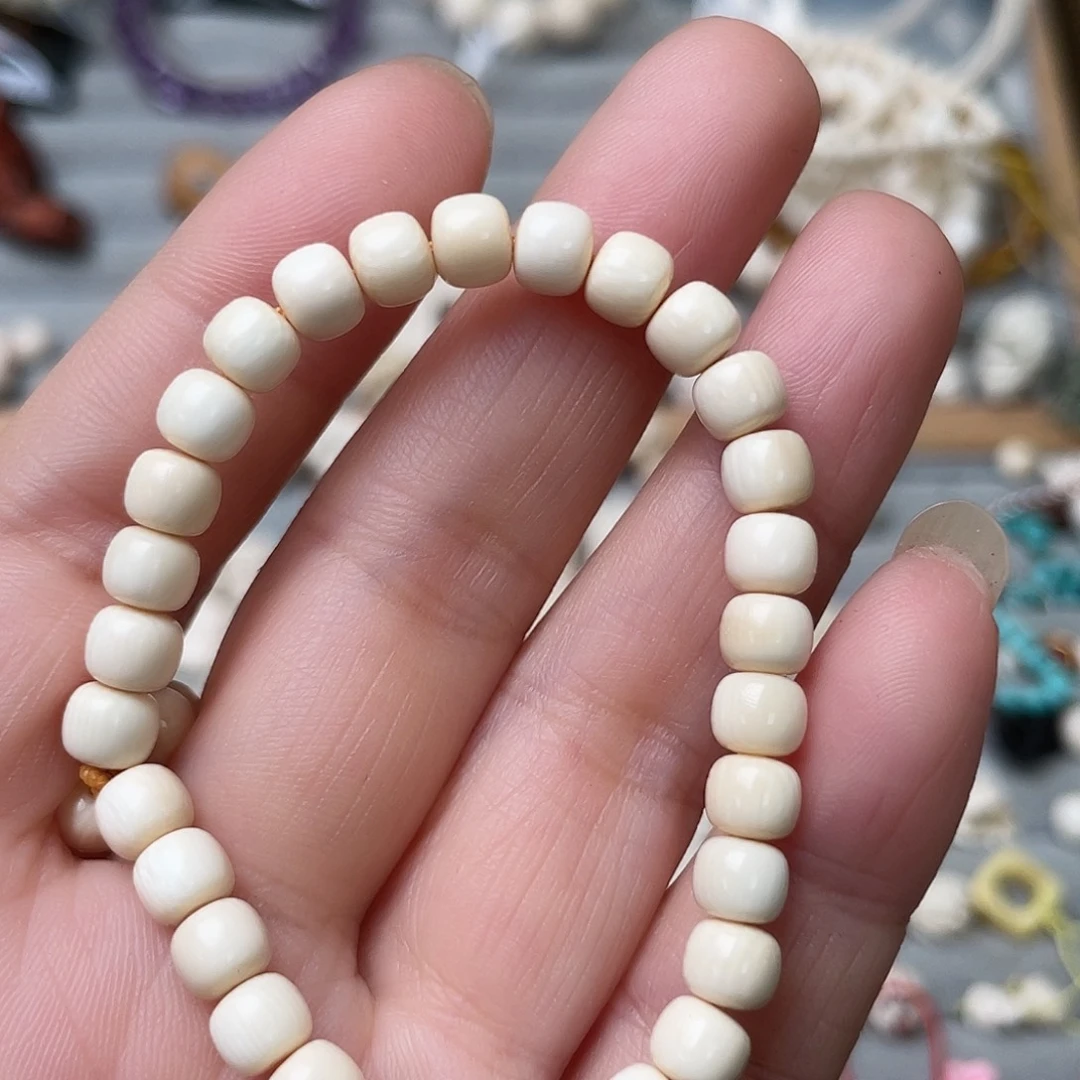 猛犸象牙手串/手链/手镯卡6单圈