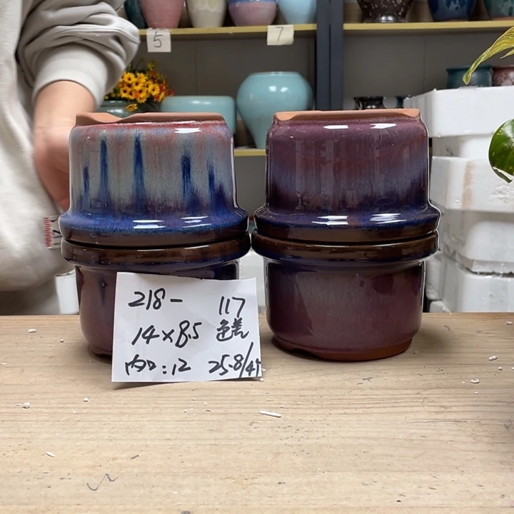 紫砂花盆多肉花盆微瑕117