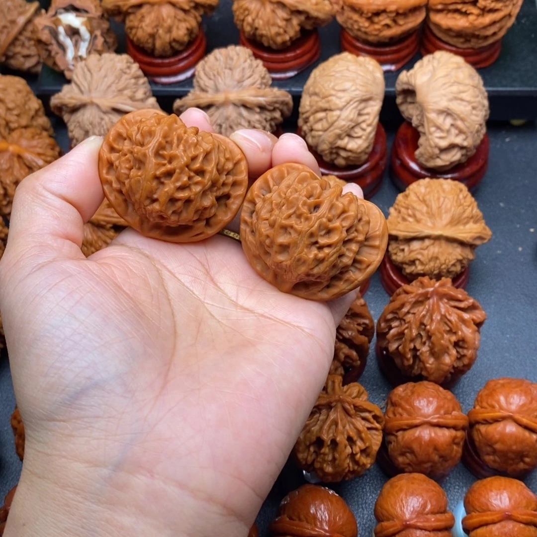 文玩核桃把件43宫灯