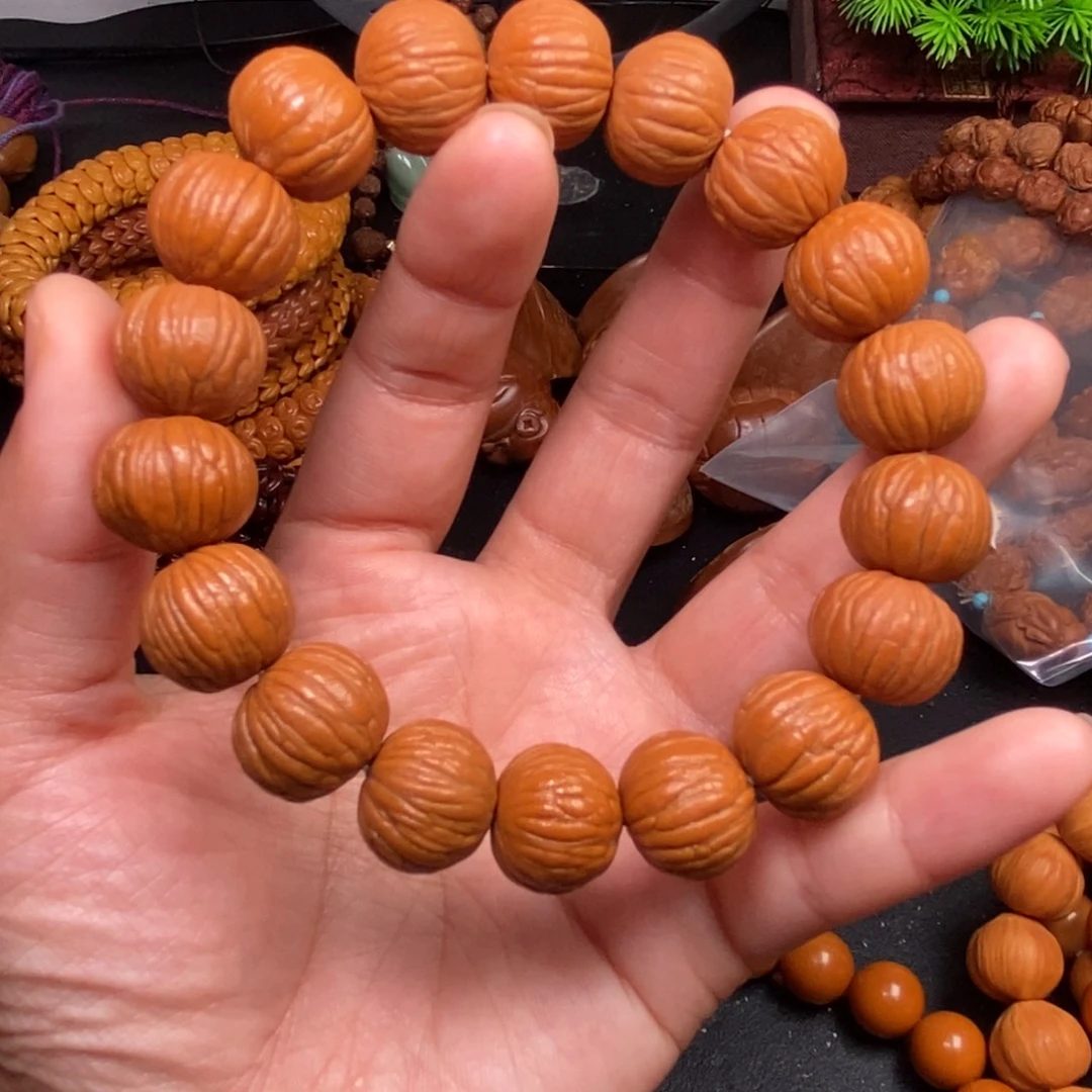 菩提籽类橄榄核雕刻手串手链项链吊坠