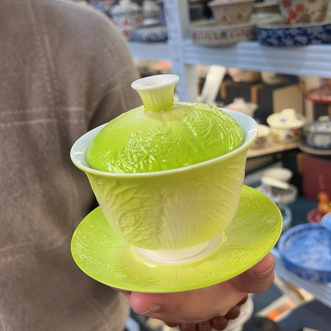 盖碗很漂亮我很喜欢