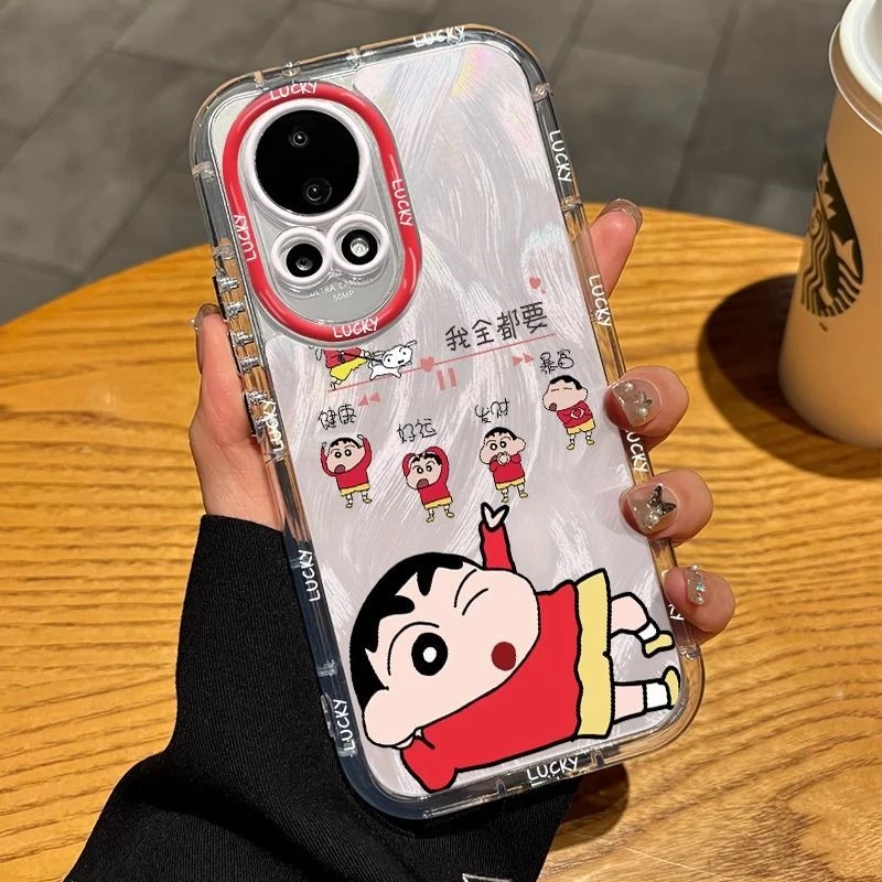 好运蜡笔小新适用华为nova13pro手机壳高端轻奢HUAWEInova12新款