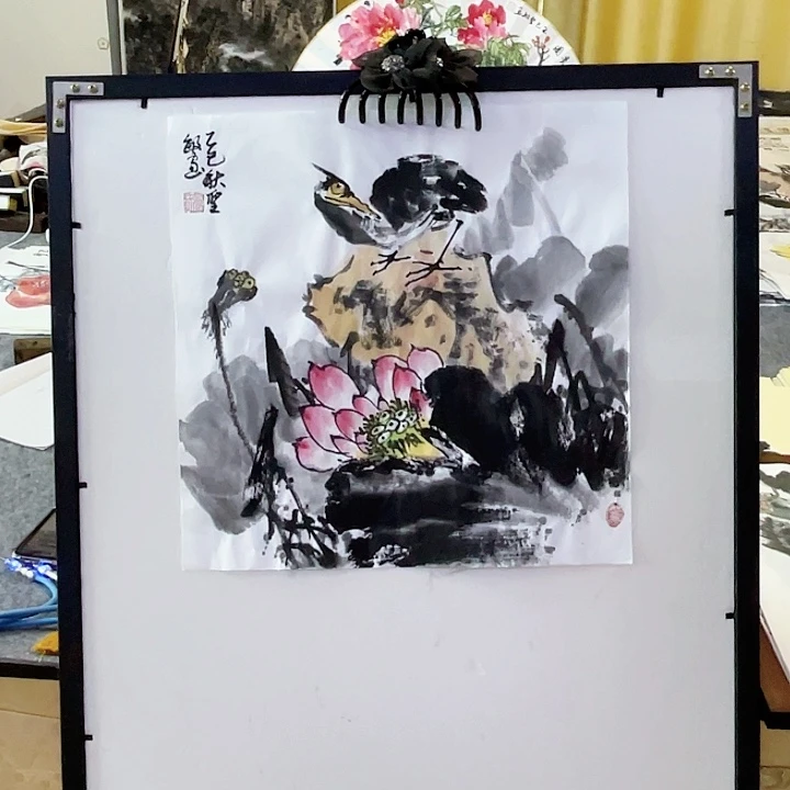 国画张圣敏先生纯手绘作品