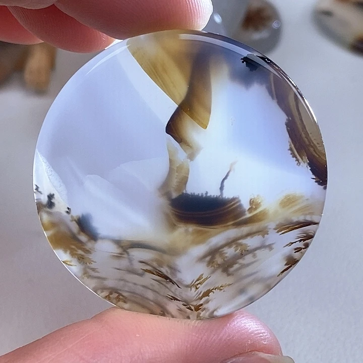 未镶嵌奇石玛瑙/玉髓冲***鬼