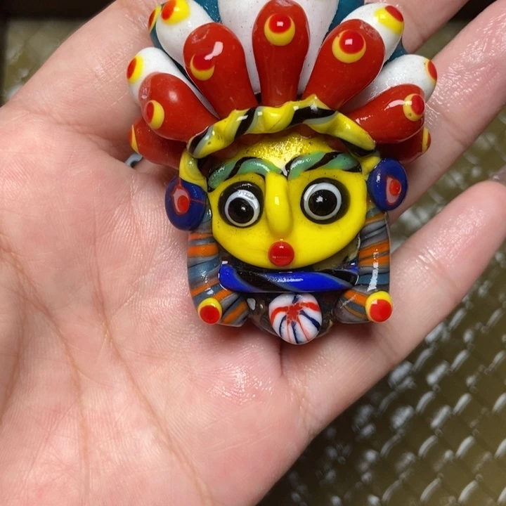 玻璃颈饰印度尼西亚09