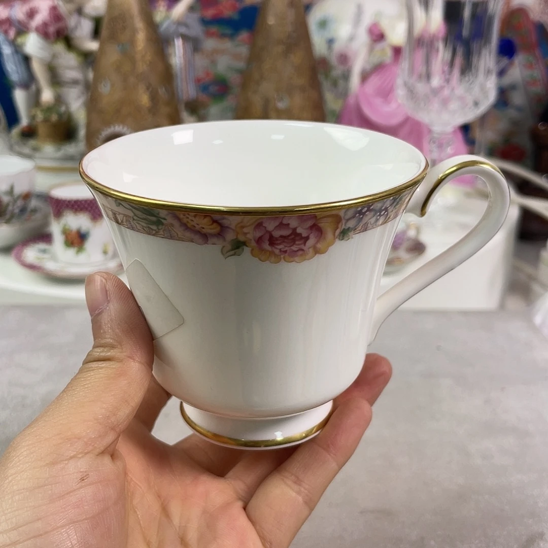 道尔顿瓷器欧瓷咖啡杯水晶杯