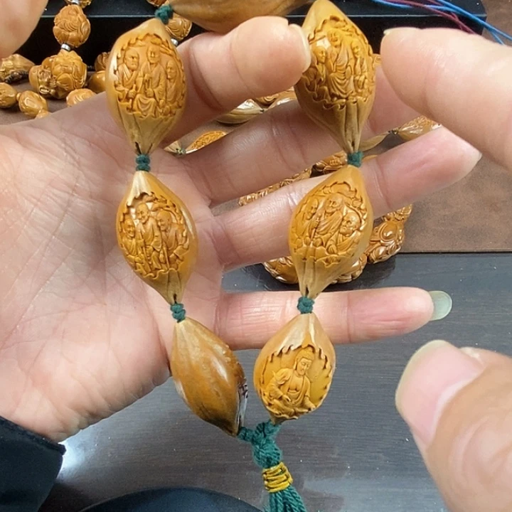 橄榄核手串/手链十八罗汉