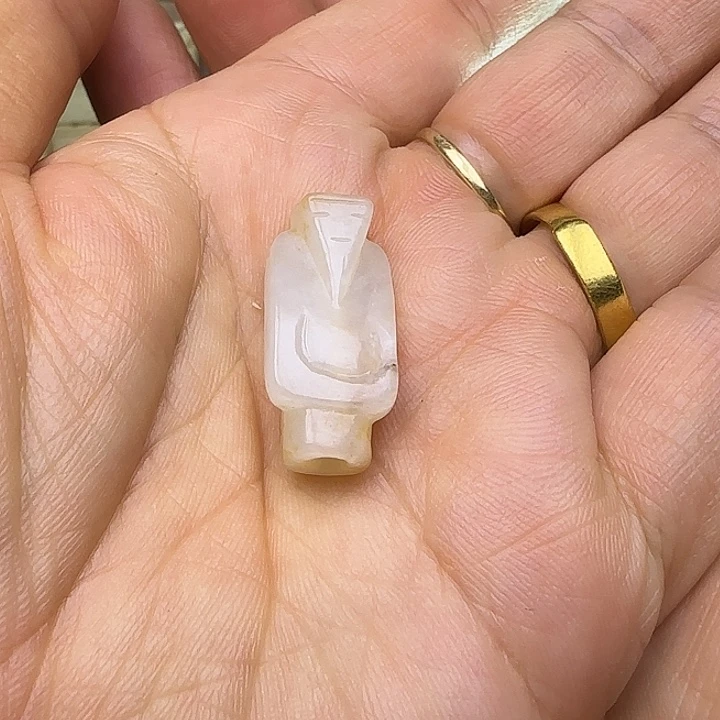 和田玉未镶嵌吊坠(不含链)