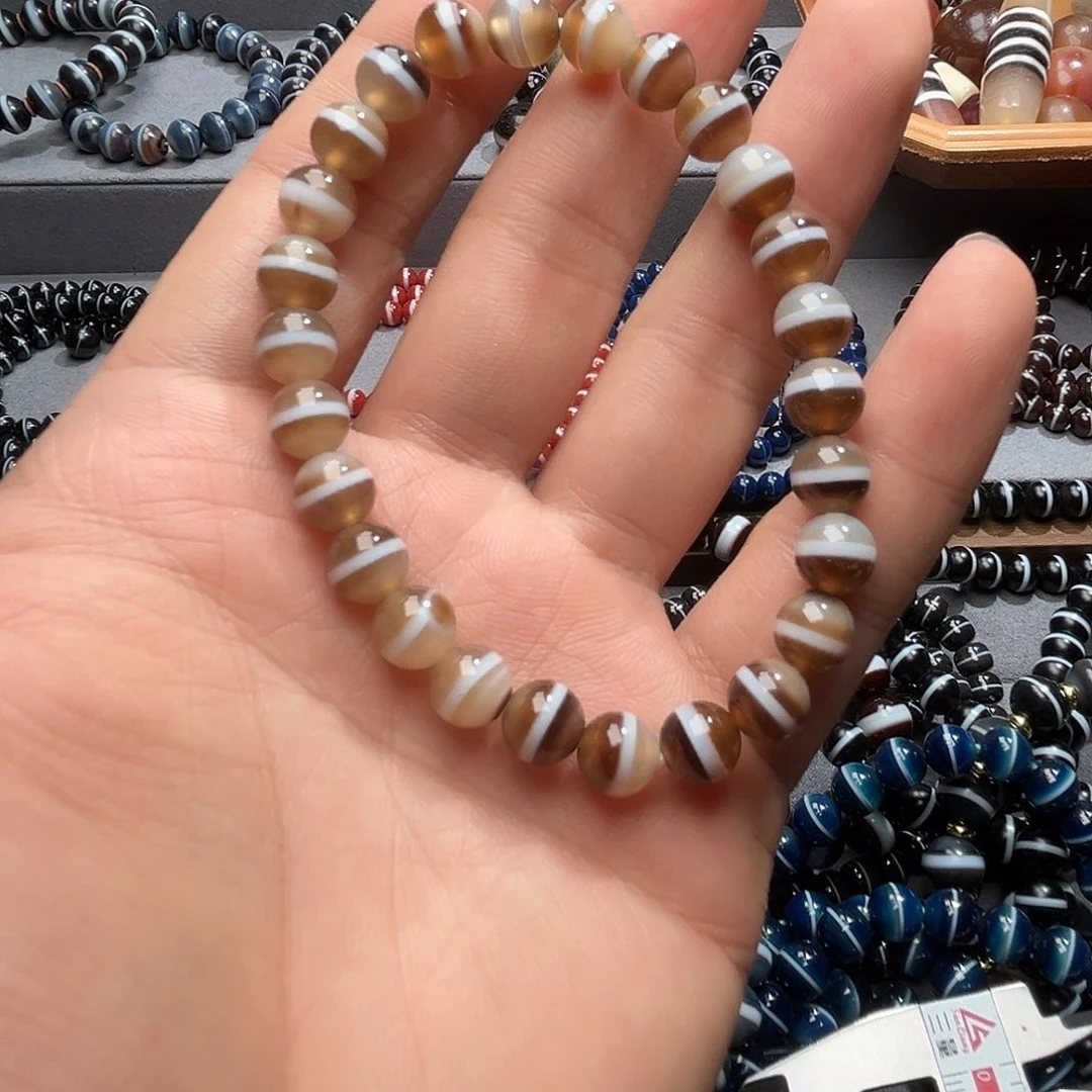 玛瑙/玉髓未镶嵌串