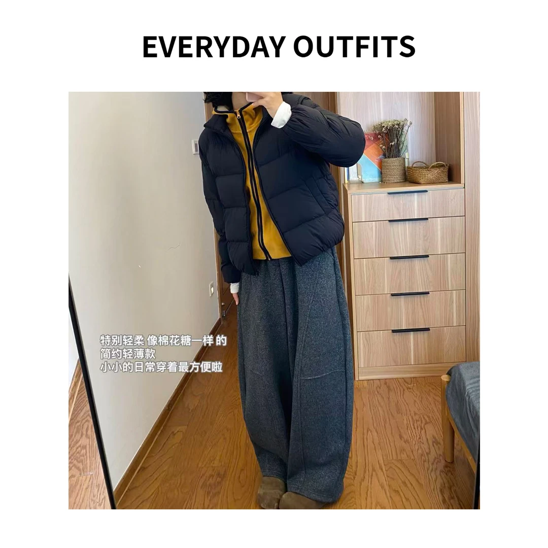 RIDA. 【新国标系列】黑空气·日常简约轻薄款羽绒服5J12百搭 Y25177