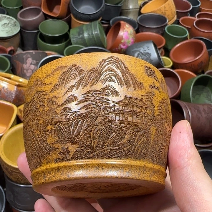 茶杯紫砂全手工紫砂
