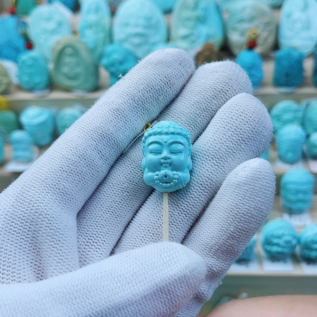 未镶嵌绿松石珠宝奇石