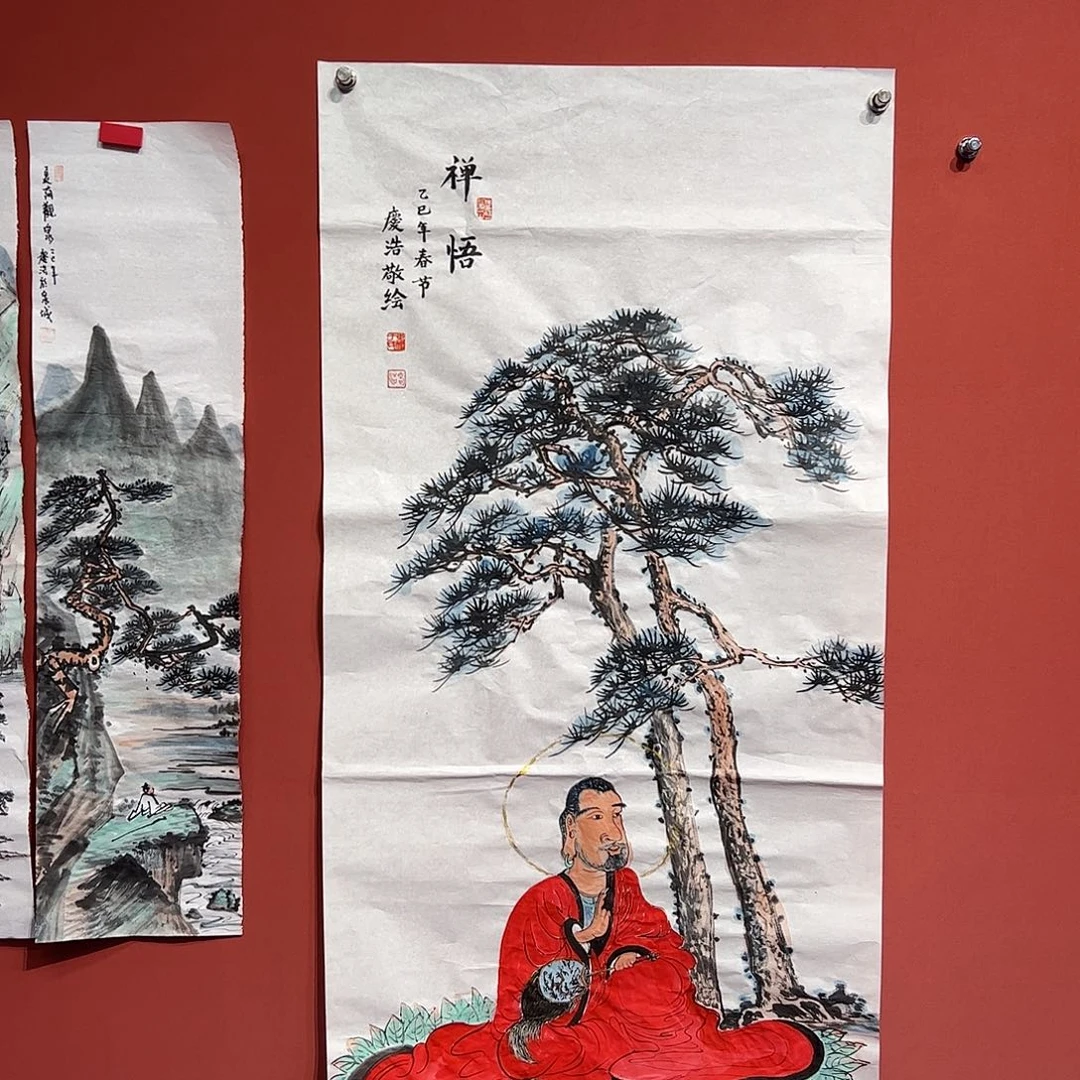 国画一*儿于庆浩画家作品